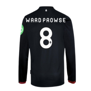 2024-2025 West Ham Long Sleeve Away Shirt (Kids) (Ward Prowse 8)