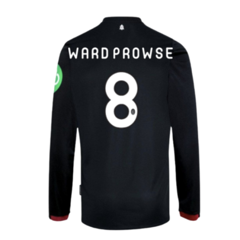 2024-2025 West Ham Long Sleeve Away Shirt (Kids) (Ward Prowse 8)