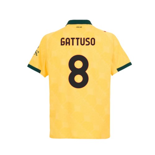 2025-2026 AC Milan Authentic Third Shirt (Gattuso 8)