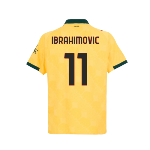 2025-2026 AC Milan Authentic Third Shirt (Ibrahimovic 11)