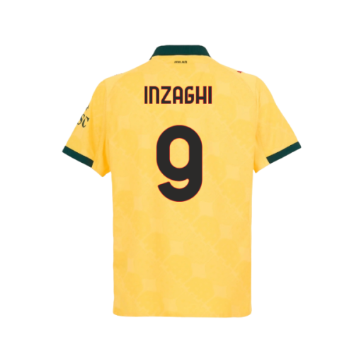 2025-2026 AC Milan Authentic Third Shirt (Inzaghi 9)