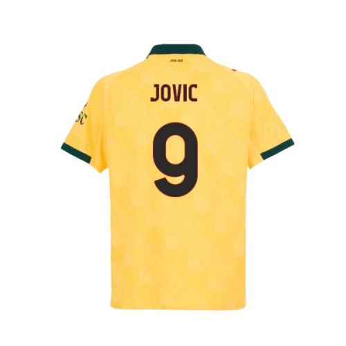 2025-2026 AC Milan Authentic Third Shirt (Jovic 9)