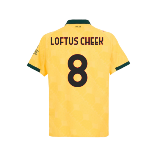 2025-2026 AC Milan Authentic Third Shirt (Loftus Cheek 8)