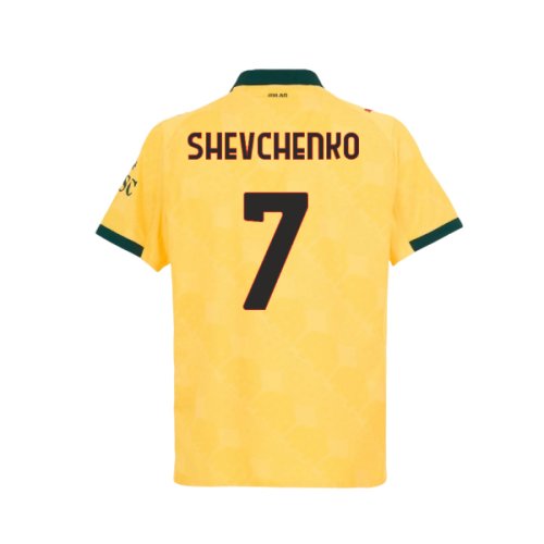 2025-2026 AC Milan Authentic Third Shirt (Shevchenko 7)