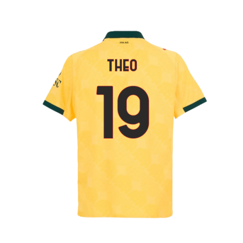 2025-2026 AC Milan Authentic Third Shirt (Theo 19)