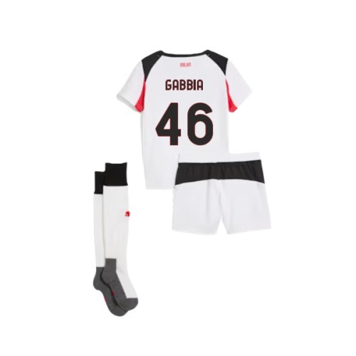 2025-2026 AC Milan Away Mini Kit (Gabbia 46)