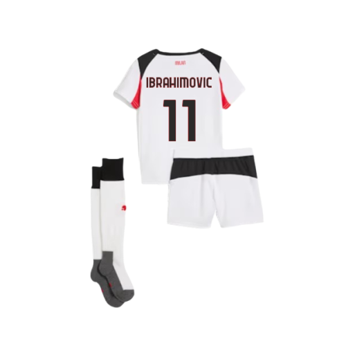 2025-2026 AC Milan Away Mini Kit (Ibrahimovic 11)