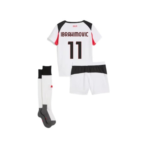 2025-2026 AC Milan Away Mini Kit (Ibrahimovic 11)