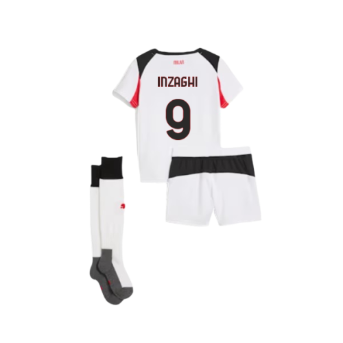 2025-2026 AC Milan Away Mini Kit (Inzaghi 9)