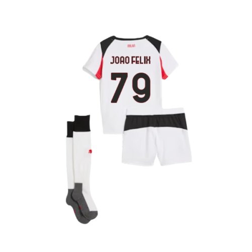 2025-2026 AC Milan Away Mini Kit (Joao Felix 79)