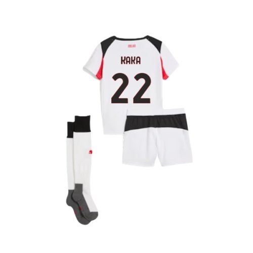 2025-2026 AC Milan Away Mini Kit (Kaka 22)
