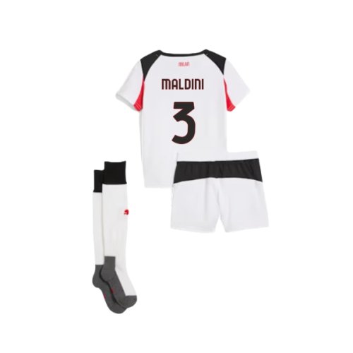 2025-2026 AC Milan Away Mini Kit (Maldini 3)