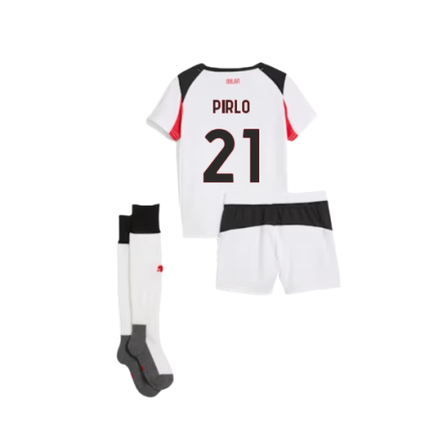 2025-2026 AC Milan Away Mini Kit (Pirlo 21)
