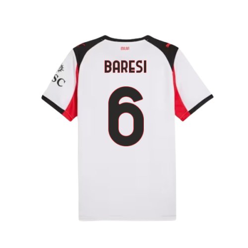 2025-2026 AC Milan Away Shirt (Baresi 6)