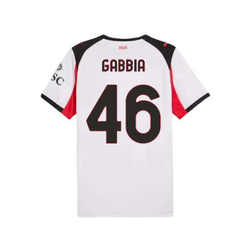 2025-2026 AC Milan Away Shirt (Gabbia 46)