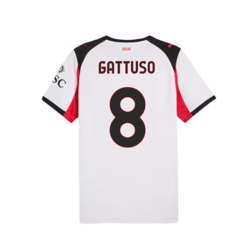 2025-2026 AC Milan Away Shirt (Gattuso 8)