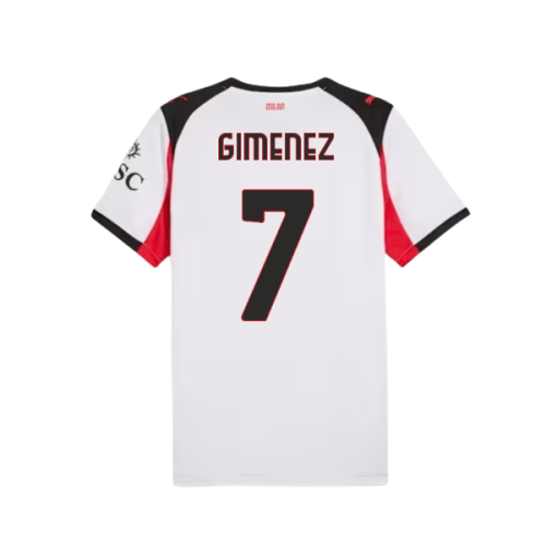 2025-2026 AC Milan Away Shirt (Gimenez 7)