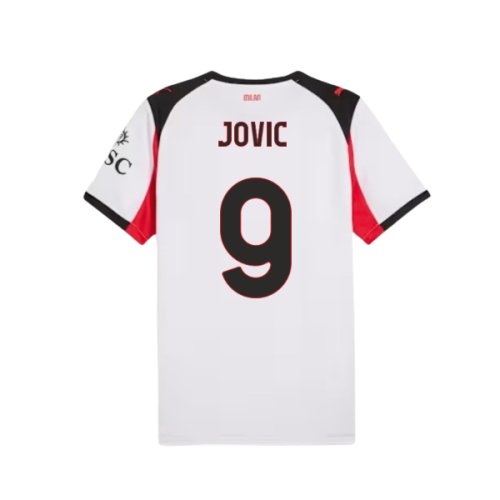 2025-2026 AC Milan Away Shirt (Jovic 9)