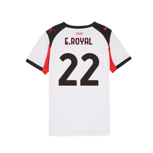 2025-2026 AC Milan Away Shirt (Kids) (E.Royal 22)