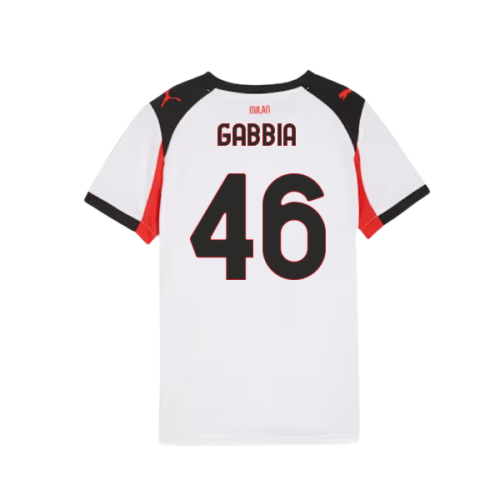 2025-2026 AC Milan Away Shirt (Kids) (Gabbia 46)
