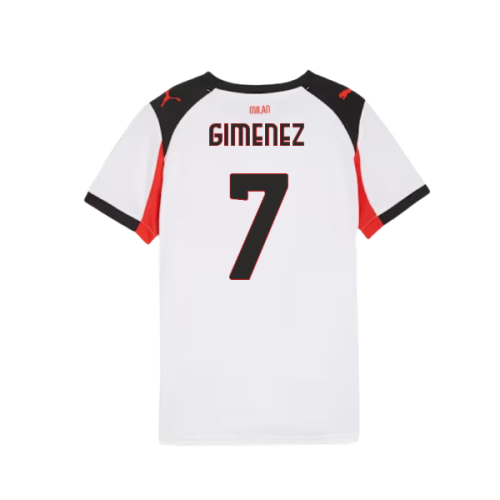 2025-2026 AC Milan Away Shirt (Kids) (Gimenez 7)