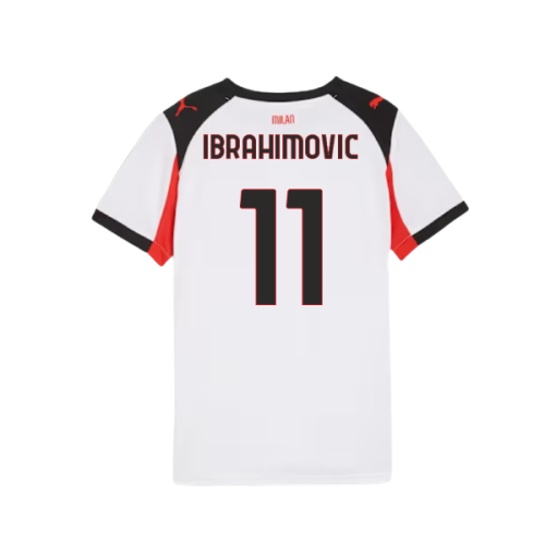 2025-2026 AC Milan Away Shirt (Kids) (Ibrahimovic 11)
