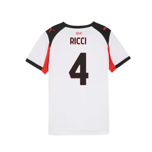 2025-2026 AC Milan Away Shirt (Kids) (Ricci 4)