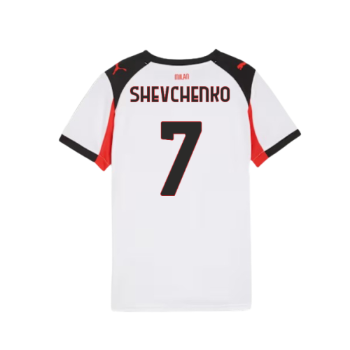 2025-2026 AC Milan Away Shirt (Kids) (Shevchenko 7)