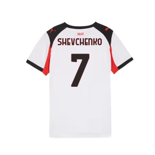 2025-2026 AC Milan Away Shirt (Kids) (Shevchenko 7)