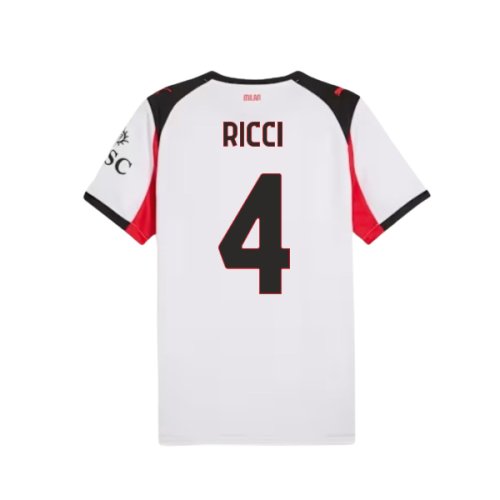 2025-2026 AC Milan Away Shirt (Ricci 4)
