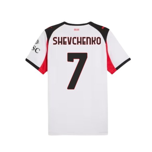 2025-2026 AC Milan Away Shirt (Shevchenko 7)