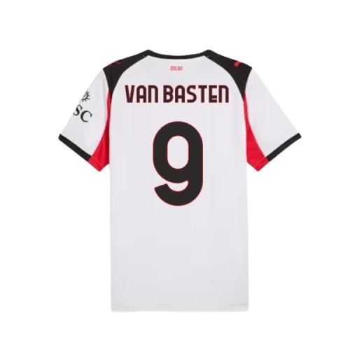 2025-2026 AC Milan Away Shirt (Van Basten 9)