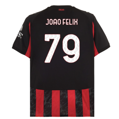 2025-2026 AC Milan Home Shirt (Joao Felix 79)