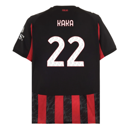 2025-2026 AC Milan Home Shirt (Kaka 22)