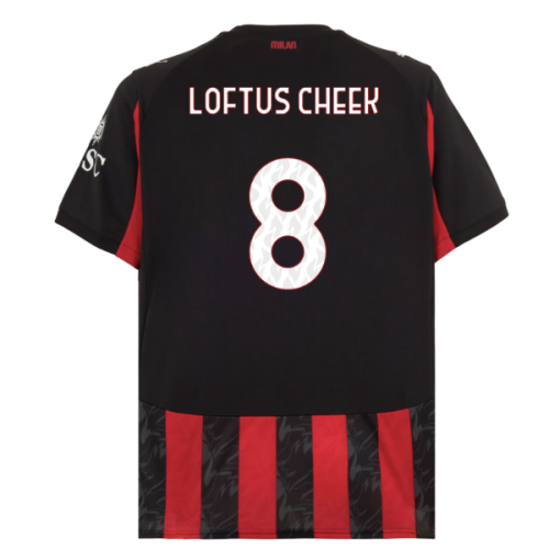 2025-2026 AC Milan Home Shirt (Loftus Cheek 8)