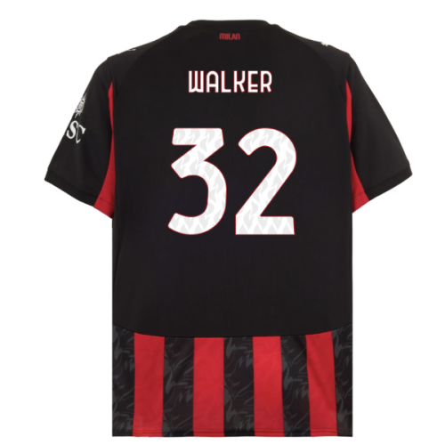2025-2026 AC Milan Home Shirt (Walker 32)