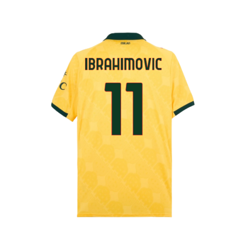 2025-2026 AC Milan Third Shirt (Ibrahimovic 11)