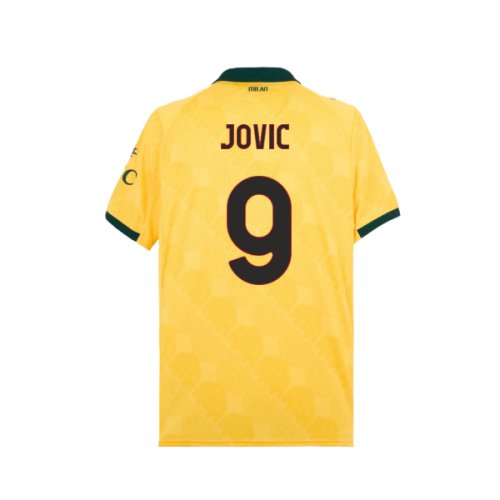 2025-2026 AC Milan Third Shirt (Jovic 9)