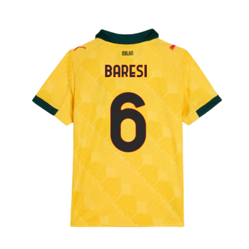 2025-2026 AC Milan Third Shirt (Kids) (Baresi 6)