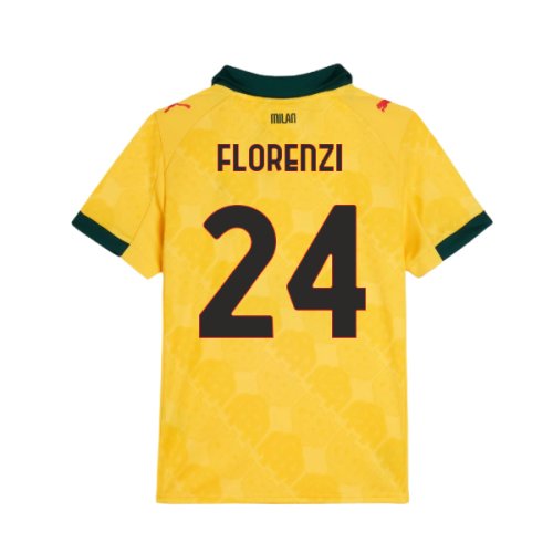 2025-2026 AC Milan Third Shirt (Kids) (Florenzi 24)