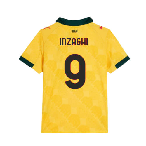2025-2026 AC Milan Third Shirt (Kids) (Inzaghi 9)
