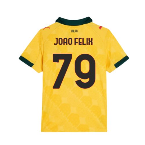 2025-2026 AC Milan Third Shirt (Kids) (Joao Felix 79)
