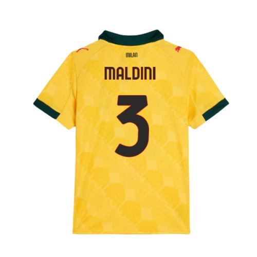 2025-2026 AC Milan Third Shirt (Kids) (Maldini 3)