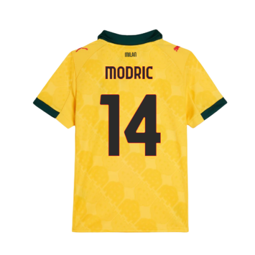 2025-2026 AC Milan Third Shirt (Kids) (Modric 14)
