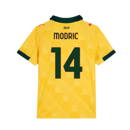2025-2026 AC Milan Third Shirt (Kids) (Modric 14)