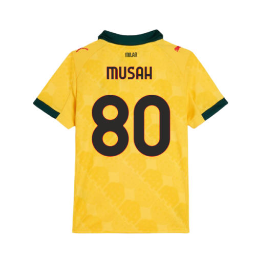 2025-2026 AC Milan Third Shirt (Kids) (Musah 80)