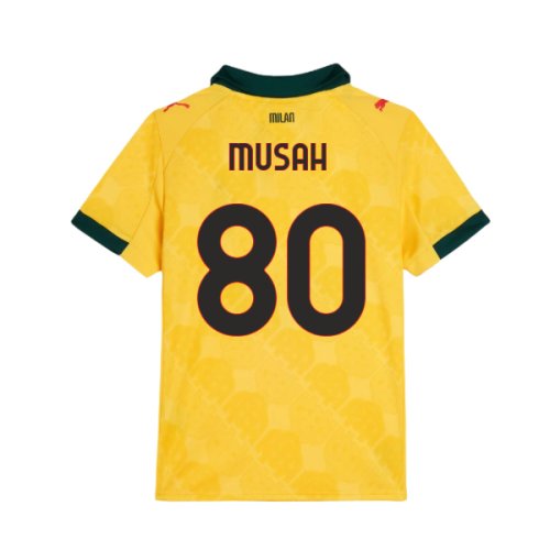 2025-2026 AC Milan Third Shirt (Kids) (Musah 80)