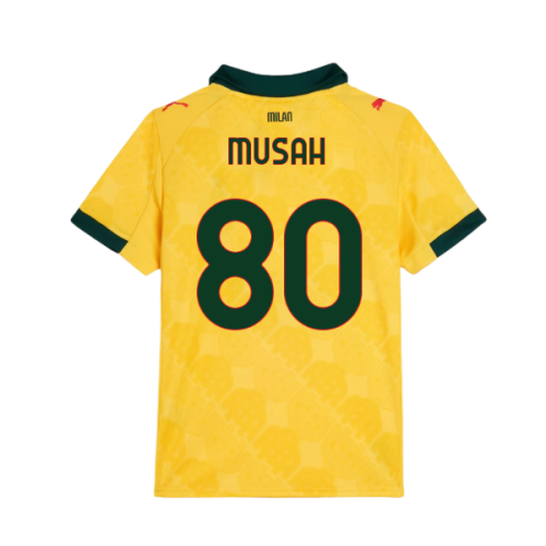 2025-2026 AC Milan Third Shirt (Kids) (Musah 80)