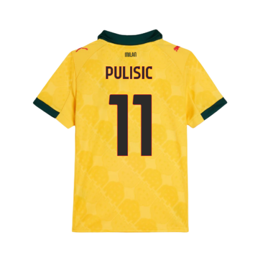 2025-2026 AC Milan Third Shirt (Kids) (Pulisic 11)