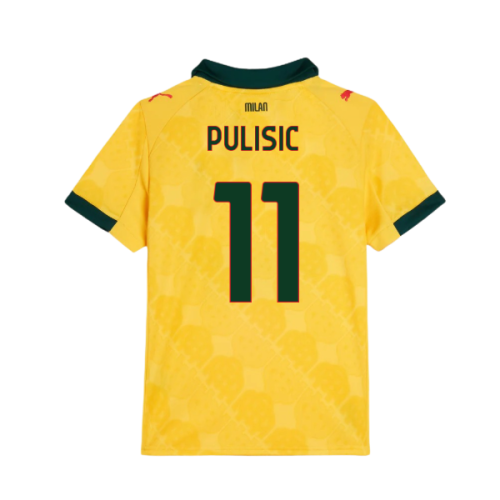 2025-2026 AC Milan Third Shirt (Kids) (Pulisic 11)